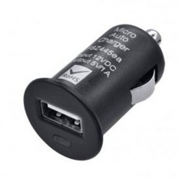 USB nabíjačka 12V 1000 mA, 1x USB, LED podsvietenie USB nabíjačka 12V 1000 mA, 1x USB, LED podsvietenie
