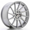 JR Wheels JR22 18x7,5 ET40 5x112/114 Strieborná Leštená Čelná Strana