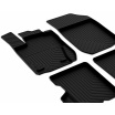 Gumový set 4D presných autokobercov Dacia Duster 2018-24 4x2 vrátane krytu zadnej strednej časti