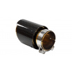 Koncovka tlmiča 114mm vstup 76mm Carbon Gloss