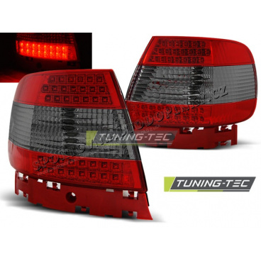 Audi A4 11.1994-09.2000 zadné LED lampy red smoke (LDAU83)