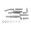 Výfukový systém CatBack VW Golf IV Jetta 1.8T FWD + Downpipe 3"