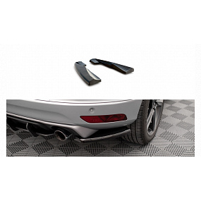 Splitter Volvo XC60 R-Design I Facelift Tył Boczne Gloss Black Splitter Volvo XC60 R-Design I Facelift Tył Boczne Gloss Black