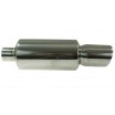 Športový výfuk TurboWorks guľatá koncovka II (76 mm vstup)