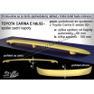 TOYOTA CARINA E HTB  (92-98) spoiler zad.  kapoty TC1L