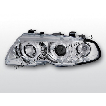 BMW E46 99-03 Angel Eyes chróm (LPBM48) - coupe, cabrio