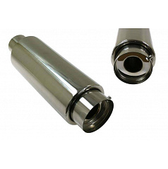 Sportovní výfuk TurboWorks 76/100 mm kulatá koncovka + silencer