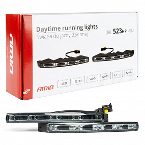 Svetlá pre denné svietenie DRL 523HP mini AMIO-01526