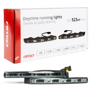 Svetlá pre denné svietenie DRL 523HP mini AMIO-01526