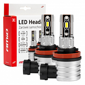 Autožiarovky LED série H-mini H8 H9 H11 H16 6500K Canbus Autožiarovky LED série H-mini H8 H9 H11 H16 6500K Canbus