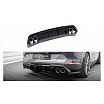 Nadstavec nárazníka Cupra Formentor zadný v.3 + atrapa výfuku Gloss Black strieborná