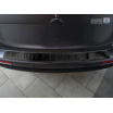 Nerez kryt- čierna ochrana prahu zadného nárazníka Mitsubishi Outlander III 2012-15