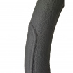 Poťah volanta kožený čierny 42 cm