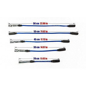 Przewody zapłonowe PowerTEC AUDI 80 VW GOLF JETTA PASSAT VENTO 84-99 Niebieskie Przewody zapłonowe PowerTEC AUDI 80 VW GOLF JETTA PASSAT VENTO 84-99 Niebieskie