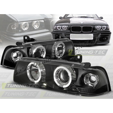 BMW E36 90-99 Angel Eyes black  (LPBM04) - coupe, cabrio