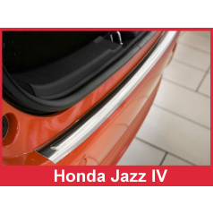 Nerez kryt- ochrana prahu zadného nárazníka Honda Jazz 4 2015+