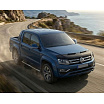 Čierny ochranný poťah prednej časti kapoty VW Amarok 2010–2022