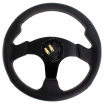 Športový volant kožený čierny 320 mm