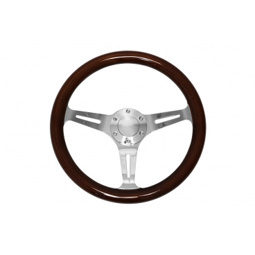 Volant 350mm Drevo Strieborný