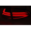 VW Golf 7 2013+ zadné lampy red smoke LED Bar (LDVWG5)