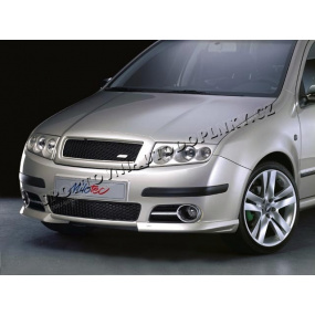 Mriežka nárazníka Milotec čierna Škoda Fabia Facelift