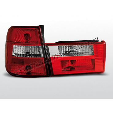 BMW E34 88-95 Zadné lampy kryštalické red, white - touring BMW E34 88-95 Zadné lampy kryštalické red, white - touring