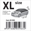 Ochranná plachta Nylon XL 317x157x51 cm