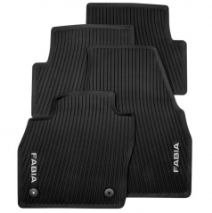 Originálne gumové autokoberce Škoda Fabia IV