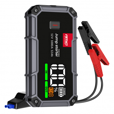 Štartovacie zariadenie 3v1 booster powerbank svietidlo LED 12V 12Ah 1000A PRO AMIO-04676 Štartovacie zariadenie 3v1 booster powerbank svietidlo LED 12V 12Ah 1000A PRO AMIO-04676