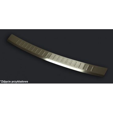 Nerez kryt- ochrana prahu zadného nárazníka BMW 3 F31 Nerez kryt- ochrana prahu zadného nárazníka BMW 3 F31