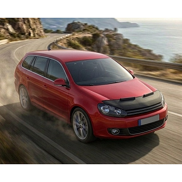 Čierny ochranný poťah prednej časti kapoty VW Golf 6 2008–2013