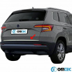 Nerez lišta hrany kufra Omtec Škoda Karoq 2017+