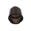 Koncovka tlmiča 114mm vstup 70mm Carbon Gloss