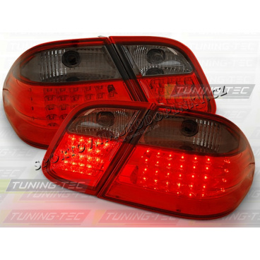 Mercedes CLK W 208 1997-02 zadní LED lampy red smoke