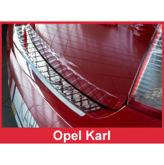 Nerez kryt- ochrana prahu zadného nárazníka Opel Karl 2015+