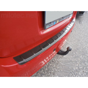 Prah piatych dverí s výstupky, 3D Carbonstyl - Škoda Fabia II Combi, RS Combi 2008-2014