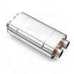 Športový nerezový stredový výfuk RM MOTORS DUAL 60 mm / 400 mm