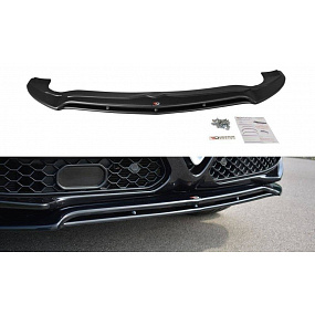 Splitter Alfa Romeo Stelvio przód v.2 Gloss Black Splitter Alfa Romeo Stelvio przód v.2 Gloss Black