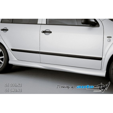 Škoda Fabia nástavky prahov - pre lak 