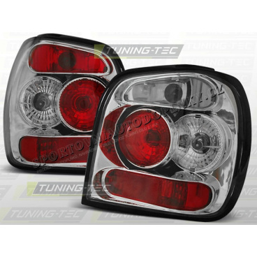 VW Polo 6N 2 1999-01 zadné lampy chrome (LTVW07)