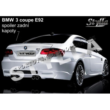 BMW 3, E92 Coupe 06+ spoiler zadnej kapoty