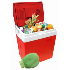 Chladiaci box 30L red 220 / 12V LED ukazovateľ teploty