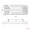 Kombinovaná zadná LED lampa RCL-01-L dynamická ľavá AMIO-02472