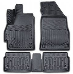 Gumový set 3D presných autokobercov Omoda 5 2022+ vrátane krytu zadnej strednej časti