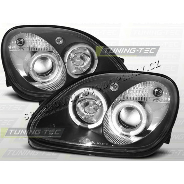 MERCEDES SLK R170 1996-04 PŘEDNÍ ČÍRÁ SVĚTLA ANGEL EYES BLACK MERCEDES SLK R170 1996-04 PŘEDNÍ ČÍRÁ SVĚTLA ANGEL EYES BLACK