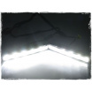 Svetlá pre denné svietenie 2x5W CREE veľkých led, šírka - výška 181X21 mm