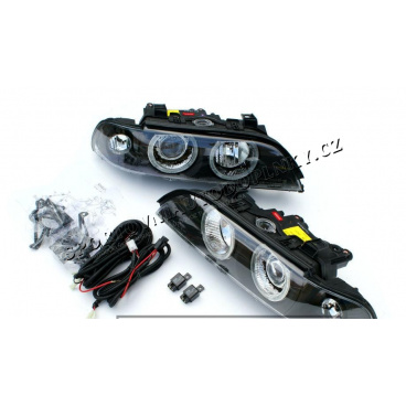Bmw E39 - Angel Eyes projektory čierne (pre vozidlá s originálnymi xenony)