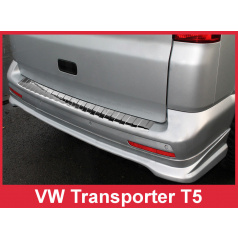 Nerez kryt- ochrana prahu zadného nárazníka Volkswagen Transporter T5 2003-15