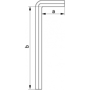 Klíč imbus 10 mm extradelší 6 ks