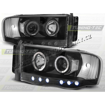 Dodge RAM 2002-06 Angel Eyes black (LPDO04) Dodge RAM 2002-06 Angel Eyes black (LPDO04)